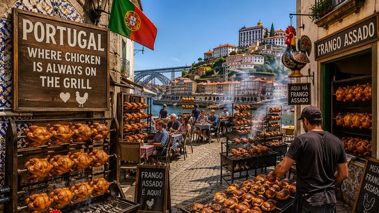 Spicy piri-piri chicken: Portugal's national dish? taken Lisbon