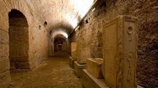 Ancient history hidden in plain sight. Sacred places. Underground mystery taken Coimbra